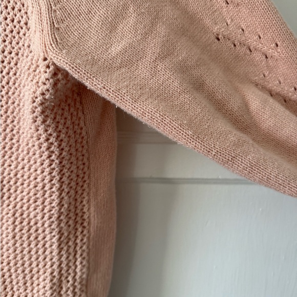 J. Crew Light Pink Textured Sweater - Picture 5 of 6